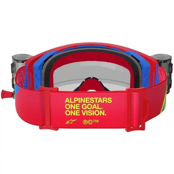 Ochelari cross-enduro ALPINESTARS SUPERTECH CORP ROLL-OFF GOOGLE Rosu/Albastru, 8