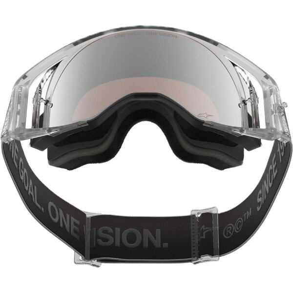 Ochelari cross-enduro ALPINESTARS SUPERTECH VISION DNGR38 XXV LE GOGGLE Argintiu, 3