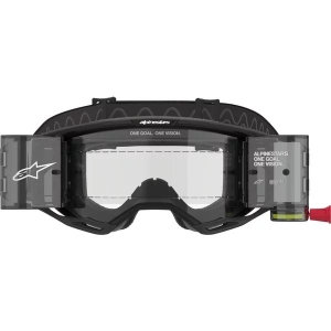 Ochelari cross-enduro ALPINESTARS VISION 8 CORP ROLL-OFF GOGGLE Negru, 6