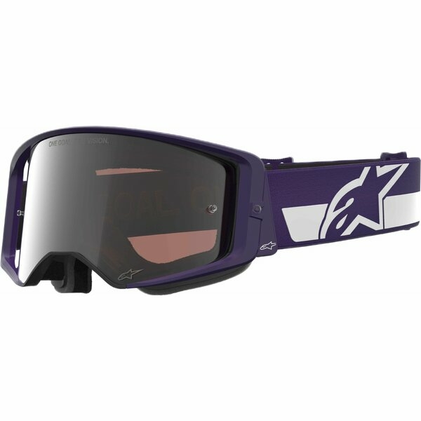 Ochelari cross-enduro ALPINESTARS SUPERTECH VISION HUNTA96 XXV LE GOOGLE Mov/Alb