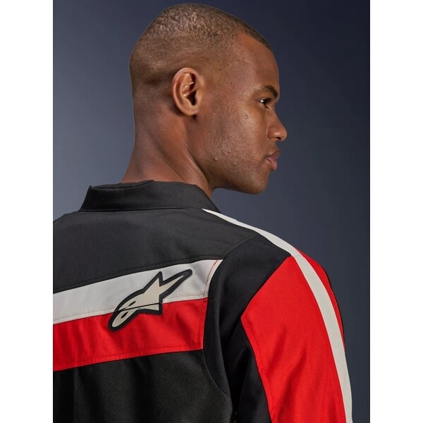Geaca textil urban/vintage ALPINESTARS T-DYNO WR L Negru/Rosu, 5