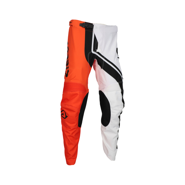 ACERBIS PANTS MX TRACK CONNECTION WHITE/ORANGE s.28, 2