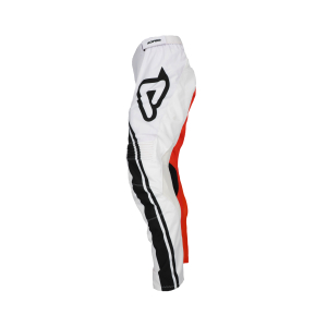 ACERBIS PANTS MX TRACK CONNECTION WHITE/ORANGE s.28, 3