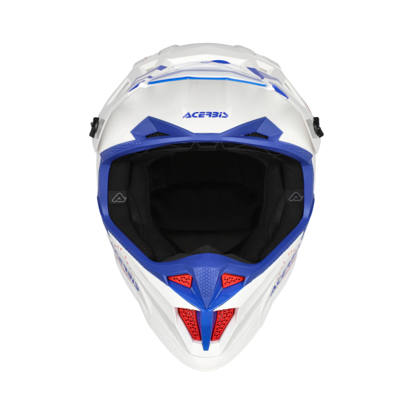 ACERBIS T711 HELMET WHITE/BLUE/RED XS, 11