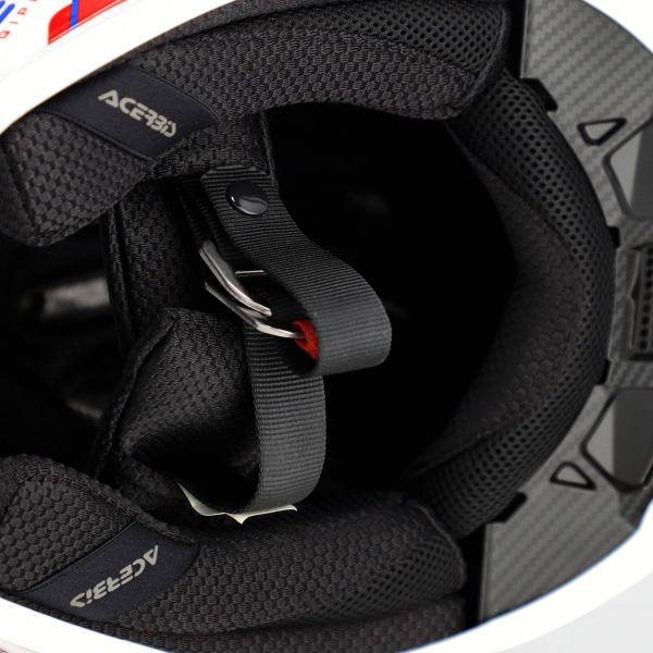 ACERBIS T711 HELMET WHITE/BLUE/RED XS, 12