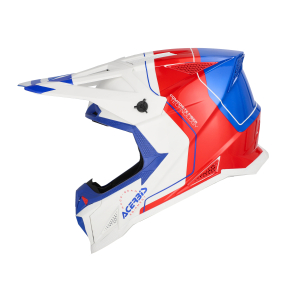 ACERBIS T711 HELMET WHITE/BLUE/RED XS, 8