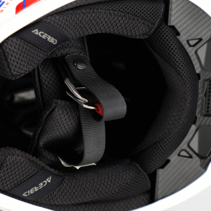 ACERBIS T711 HELMET WHITE/BLUE/RED XS, 12