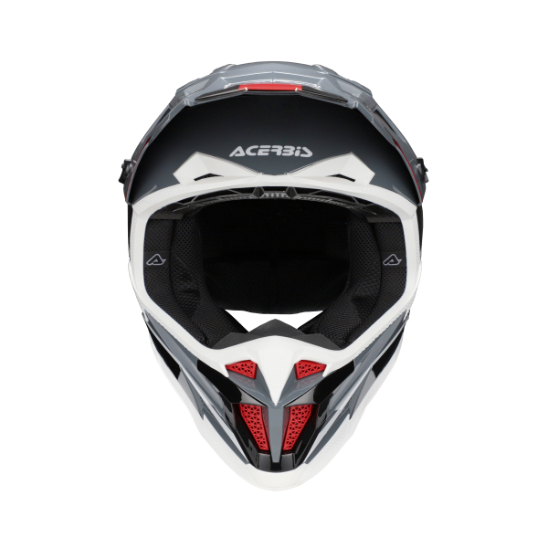 ACERBIS T711 HELMET GREY/BLACK XL, 2
