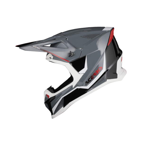 ACERBIS T711 HELMET GREY/BLACK XL, 5