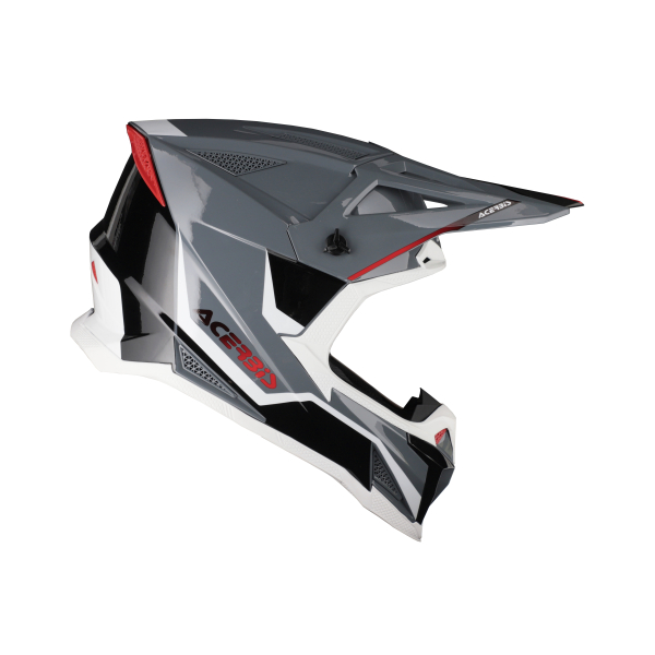 ACERBIS T711 HELMET GREY/BLACK XL, 11