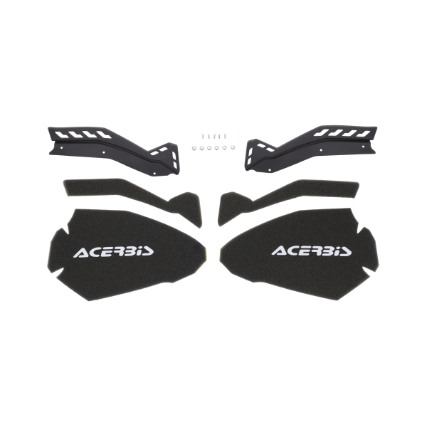 ACERBIS SUPER MUD RACE HANDGUARD LINEAR BLACK/WHITE, 5