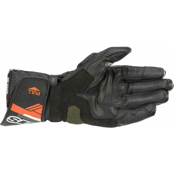 Manusi de piele sport/touring ALPINESTARS SP-8 V3 S Negru/Alb, 9