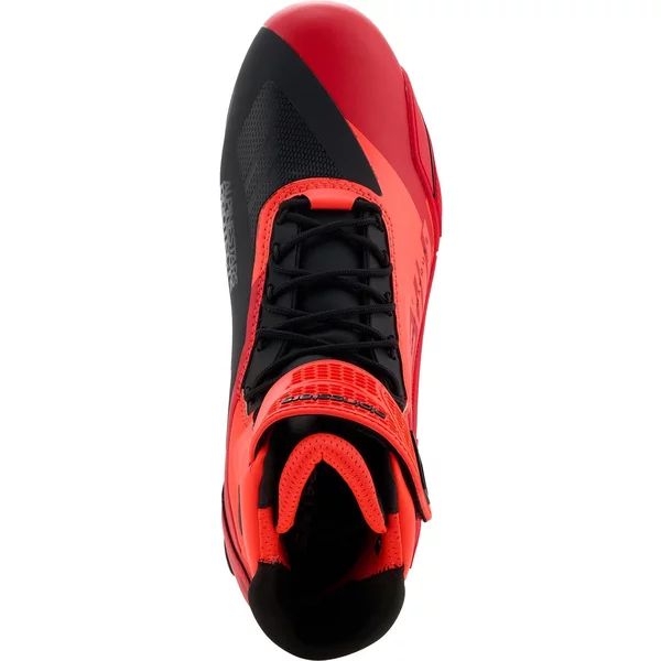 Ghete moto sport/touring ALPINESTARS FASTER-4 MM93 45 Rosu fluo/Rosu/Negru, 2
