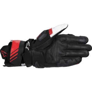 Manusi de piele race ALPINESTARS GP PLUS R V3 M Rosu fluo/Negru, 10