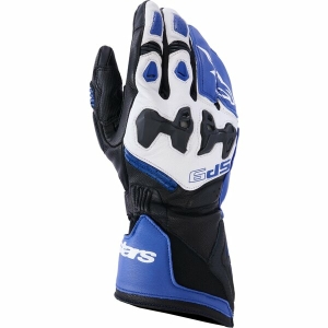Manusi de piele sport ALPINESTARS SP-9 S Albastru/Alb, 9