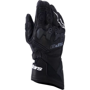 Manusi de piele sport ALPINESTARS SP-9 XL Negru/Alb/Rosu, 6