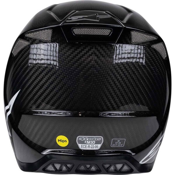 Casca cross-enduro ALPINESTARS SUPERTECH S-M10 CARBON FIM2 2026 Negru S, 8