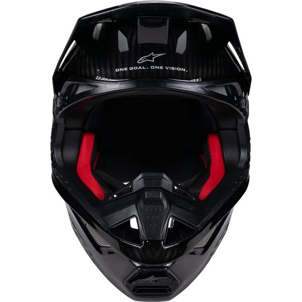 Casca cross-enduro ALPINESTARS SUPERTECH S-M10 CARBON FIM2 2026 Negru S, 9