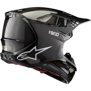 Casca cross-enduro ALPINESTARS SUPERTECH S-M10 CARBON FIM2 2026 Negru S, 4