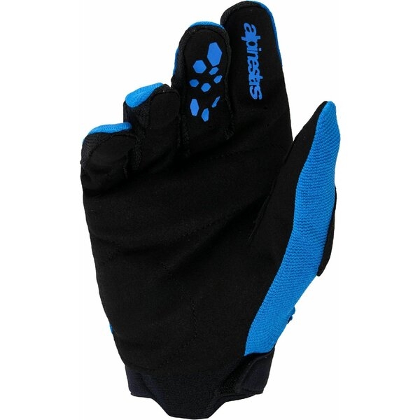 Manusi copii cross-enduro ALPINESTARS FULL BORE V2 YOUTH 3XS Mov/Galben fluo, 6