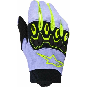 Manusi copii cross-enduro ALPINESTARS FULL BORE V2 YOUTH 3XS Mov/Galben fluo, 4