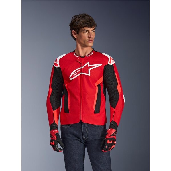Geaca textil de vara ALPINESTARS T-GP AIR M Negru/Rosu/Alb, 8