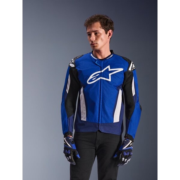 Geaca textil de vara ALPINESTARS T-GP AIR XL Rosu fluo/Rosu/Negru, 4