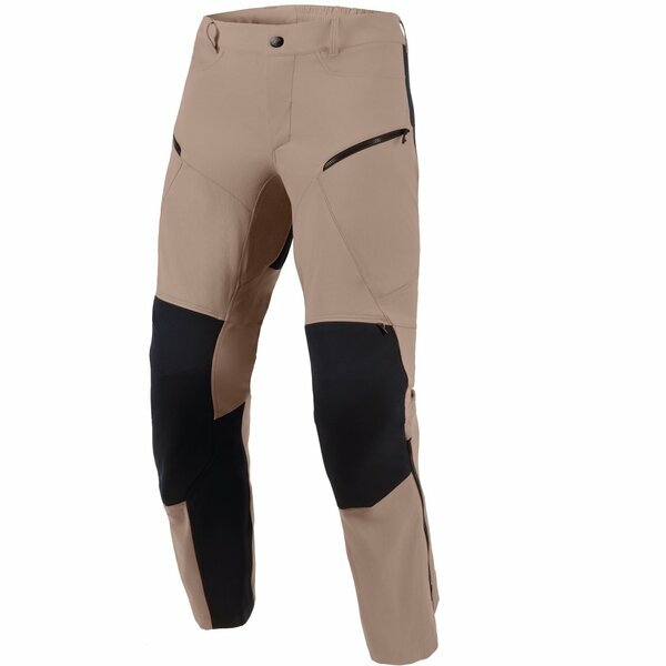 Pantaloni textil ALPINESTARS FLEX-AST EXPLORER L Bej/Negru, 17