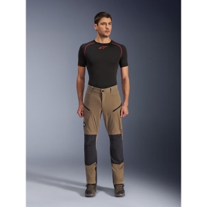 Pantaloni textil ALPINESTARS FLEX-AST EXPLORER L Bej/Negru, 16