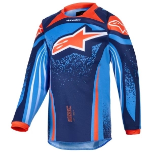 Tricou cross-enduro de copii ALPINESTARS RACER NOMUR 2026, 4