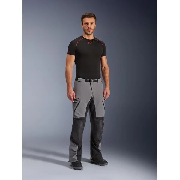 Pantaloni textil impermeabili ALPINESTARS ANDES PRO DRYSTAR® XF S Gri/Negru, 25