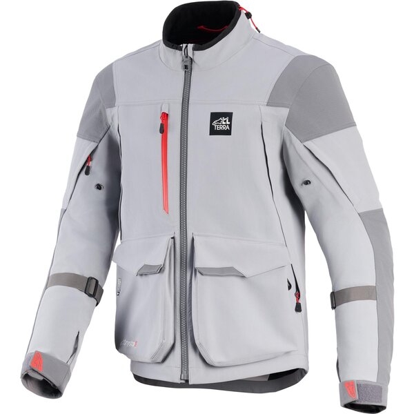 Geaca enduro/adventure ALPINESTARS MAXDURA DRYSTAR®XF LAMINATED S Gri inchis/Negru, 4
