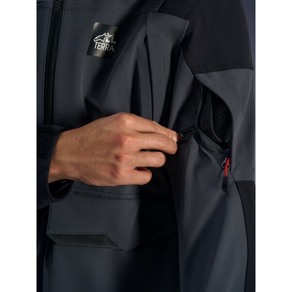 Geaca enduro/adventure ALPINESTARS MAXDURA DRYSTAR®XF LAMINATED M Gri inchis/Negru, 3