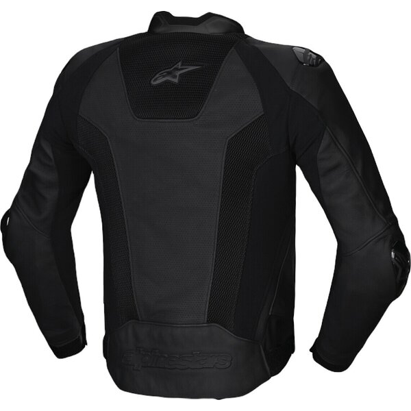 Geaca de piele sport ALPINESTARS MISSILE V3 AIRFLOW 52 Negru/Negru, 12