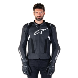 Geaca de piele sport ALPINESTARS MISSILE V3 AIRFLOW 54 Negru/Negru, 7