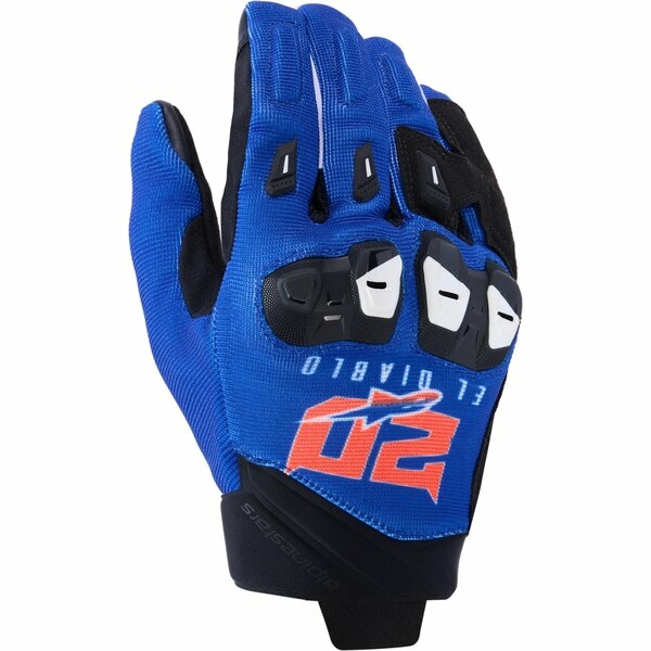 Manusi de vara ALPINESTARS FQ20 SP X 1 XL Albastru/Negru/Rosu, 2