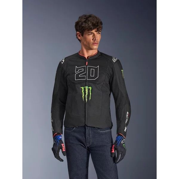 Geaca textil de vara ALPINESTARS FQ20 T-SPS AIR V2 MONSTER S Negru/Alb, 8