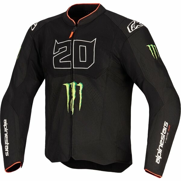 Geaca textil de vara ALPINESTARS FQ20 T-SPS AIR V2 MONSTER Negru/Alb XXL, 5