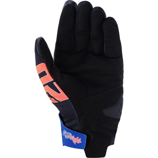Manusi de vara ALPINESTARS FQ20 REEF V2 MONSTER M Negru/Rosu fluo/Albastru, 3