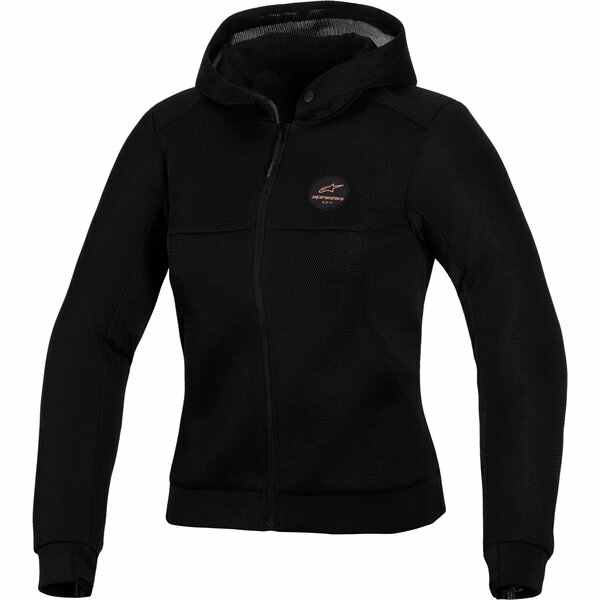 Hanorac de protectie dama ALPINESTARS STELLA CHROME SUPERAIRFLOW S Negru/Cupru, 5
