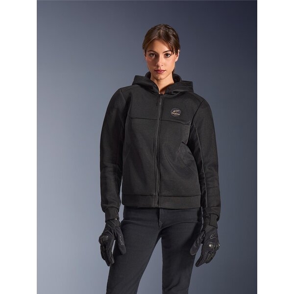 Hanorac de protectie dama ALPINESTARS STELLA CHROME SUPERAIRFLOW L Negru/Cupru, 3