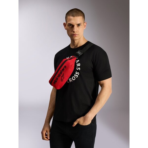 Borseta ALPINESTARS ONLY LINEAR HIP BAG Negru/Alb, 6
