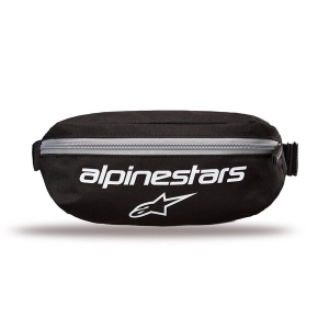 Borseta ALPINESTARS ONLY LINEAR HIP BAG Negru/Alb, 4