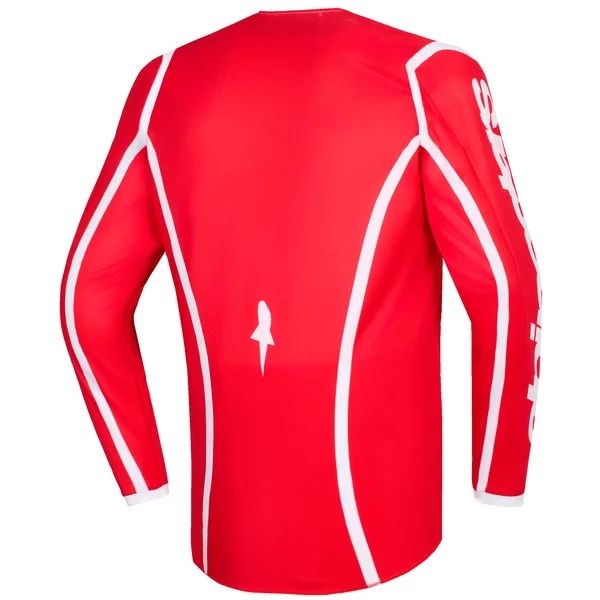 Tricou cross-enduro de copii ALPINESTARS FLUID APEX 2026 M Negru/Gri, 5
