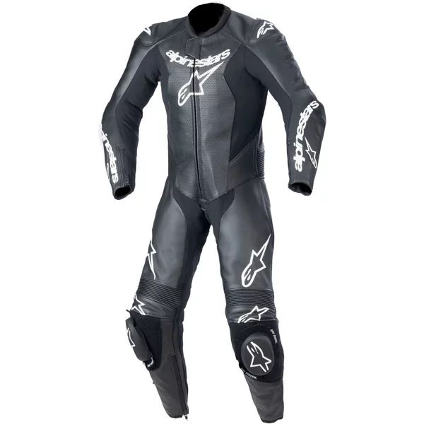 Combinezon de piele 1 piesa de copii ALPINESTARS GP PLUS V2 YOUTH Negru 130, 4