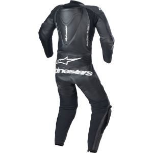 Combinezon de piele 1 piesa de copii ALPINESTARS GP PLUS V2 YOUTH 140 Rosu fluo/Alb/Negru