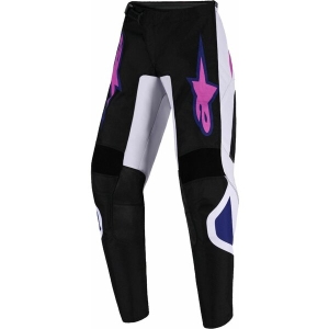 Pantaloni cross-enduro de copii ALPINESTARS FLUID GRID 2026 26 Negru/Gri/Mov