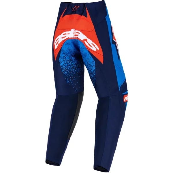 Pantaloni cross-enduro de copii ALPINESTARS RACER NOMUR 2026 Albastru/Portocaliu 18, 2