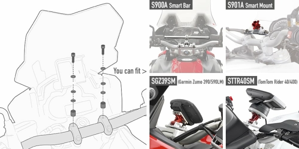 Kit fitinguri 06SKIT specifice pentru Smart Bar S901A si S900A