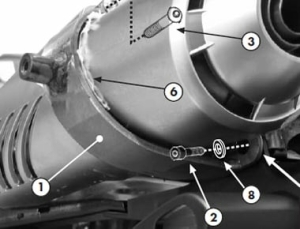 Kit prindere suport side case PL351 se poate monta si fara MONOR